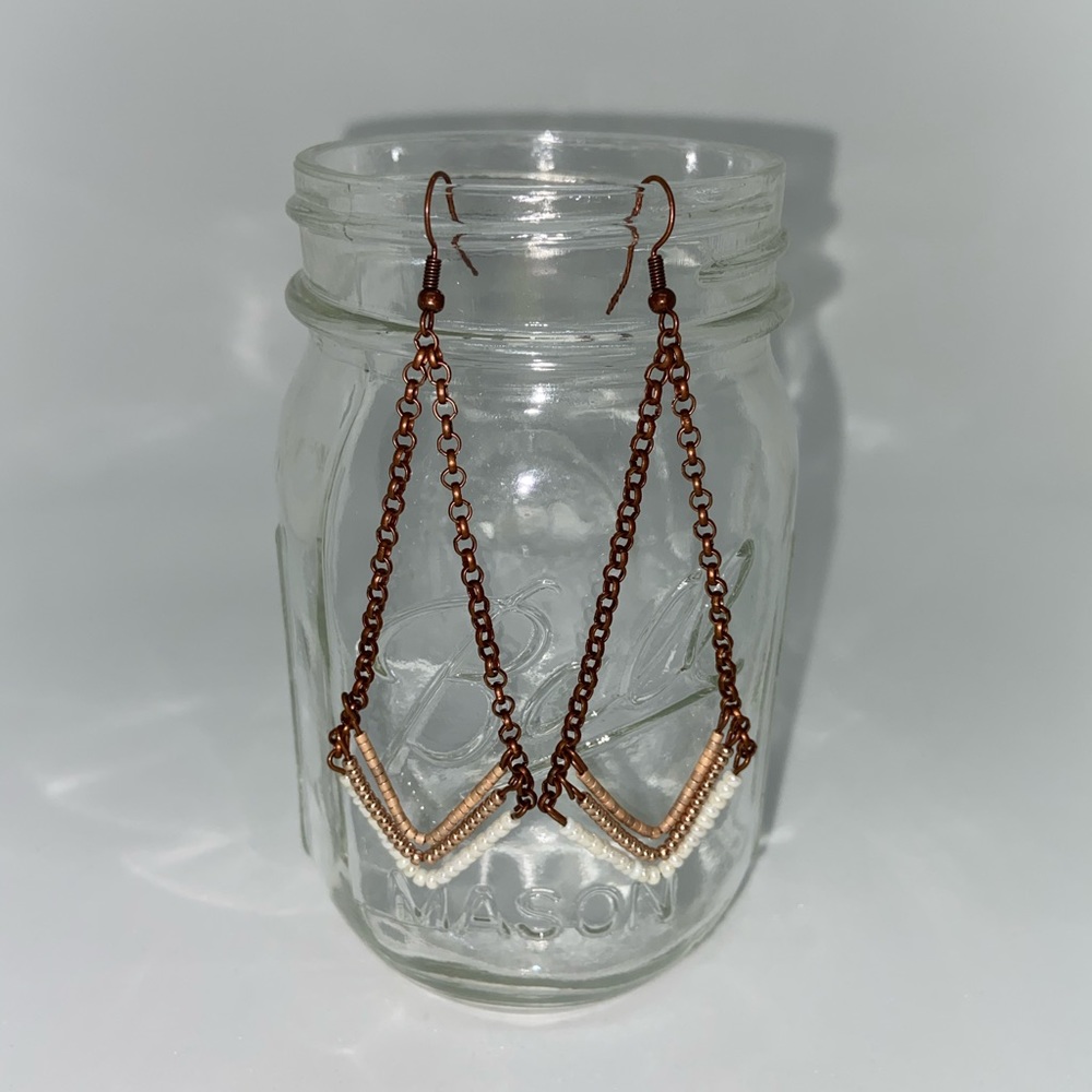 Hand created earrings